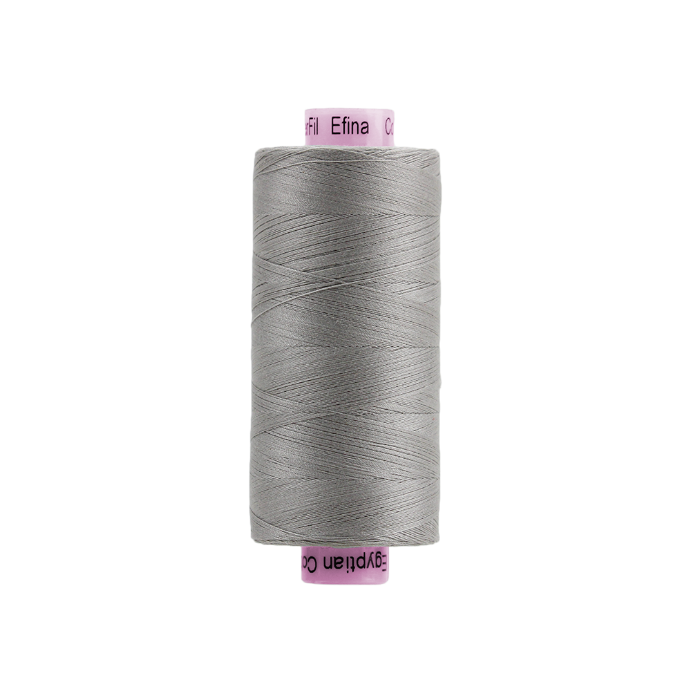 EFS01 - Efina™ 60wt Egyptian Cotton Pearl Grey Thread WonderFil