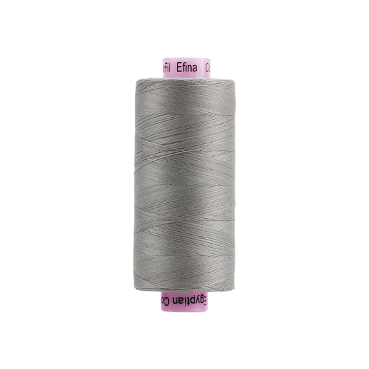 EFS01 - Efina™ 60wt Egyptian Cotton Pearl Grey Thread WonderFil