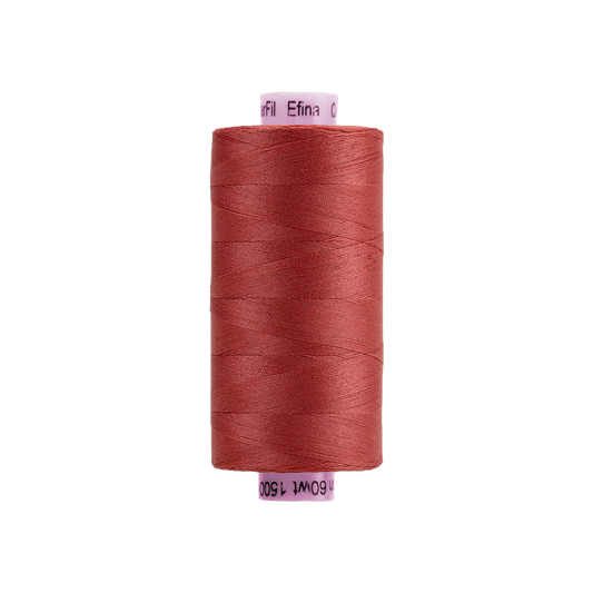 EFS25 - Efina™ 60wt Egyptian Cotton Salmon Thread WonderFil