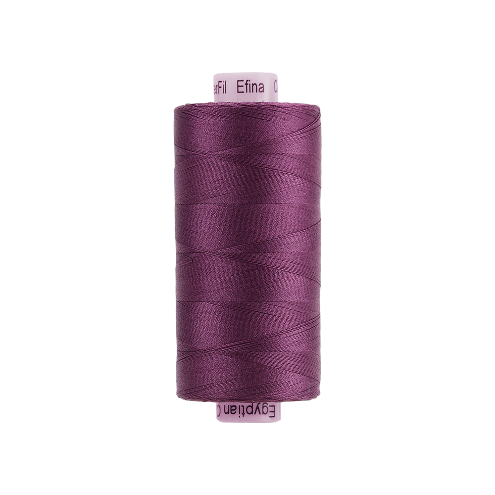 EFS38 - Efina™ 60wt Egyptian Cotton Plum Thread WonderFil