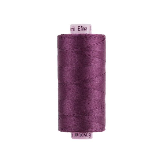 EFS38 - Efina™ 60wt Egyptian Cotton Plum Thread WonderFil