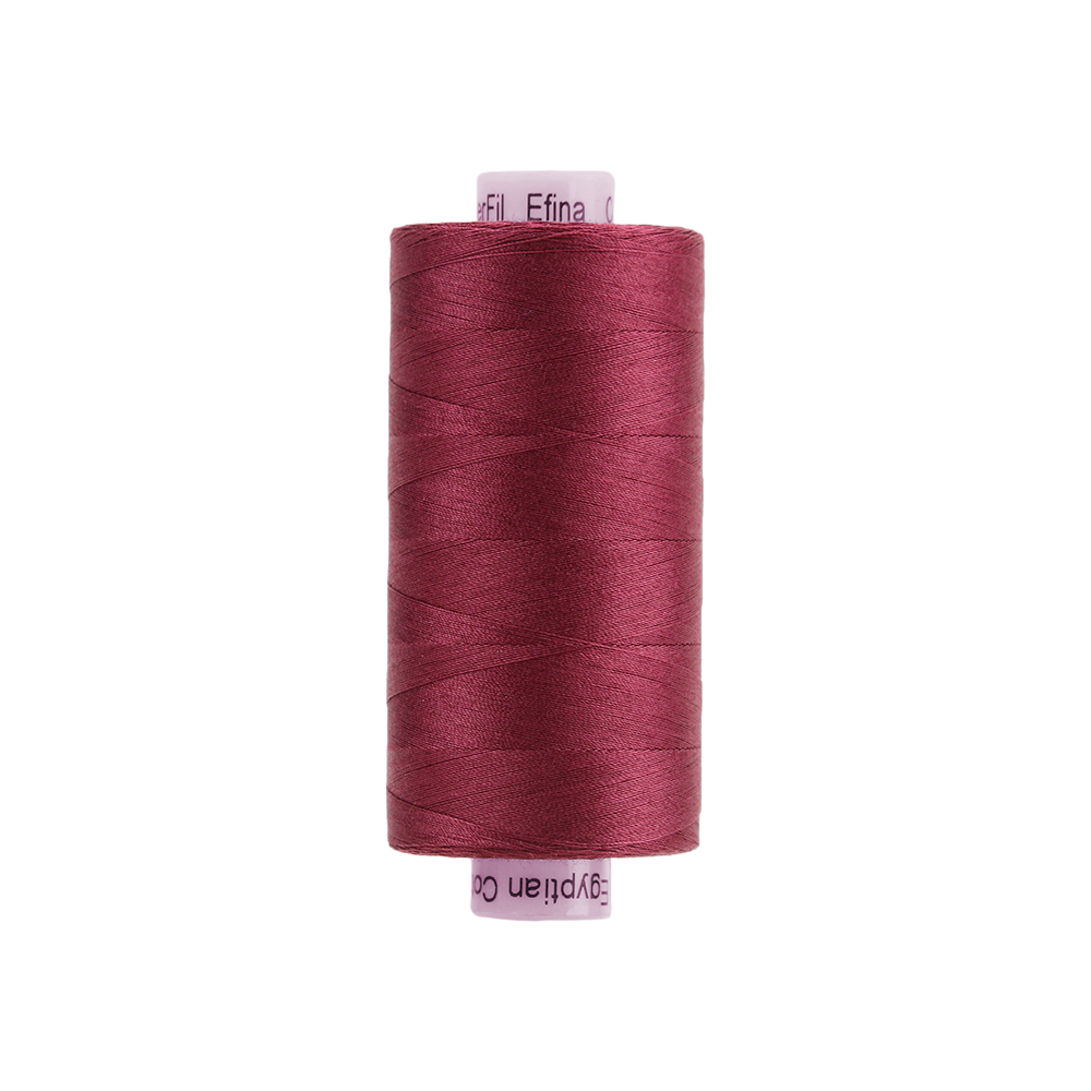 EFS44 - Efina™ 60wt Egyptian Cotton Bordeaux Thread WonderFil