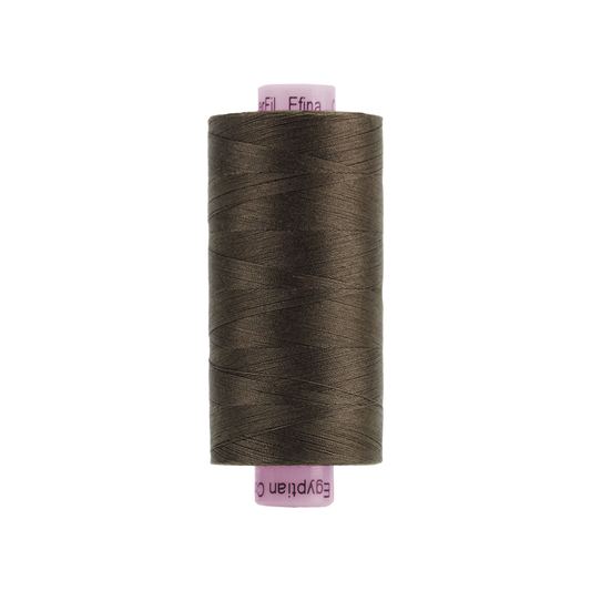 EFS52 - Efina 60wt Egyptian Cotton Dark Chocolate Thread WonderFil