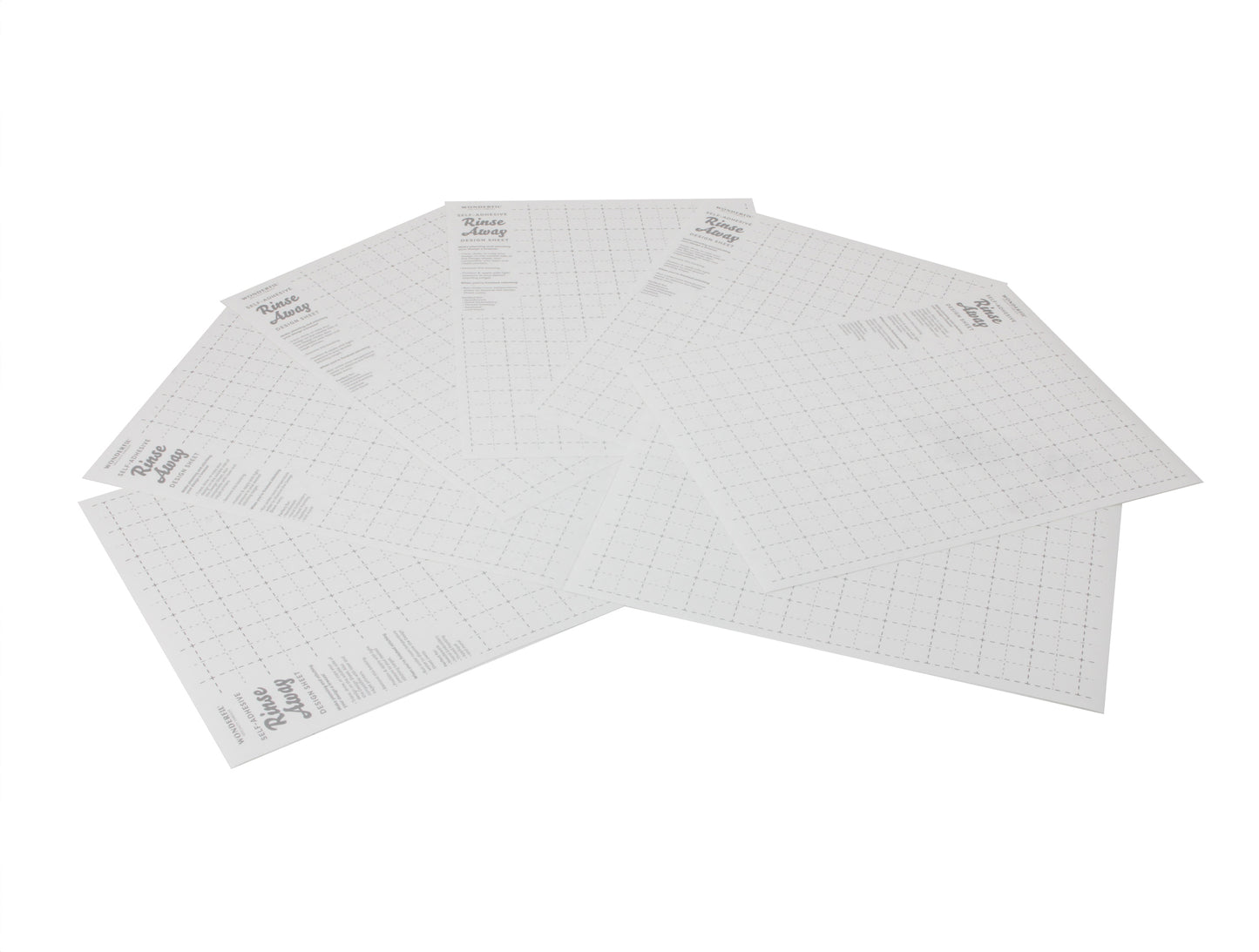 Rinse Away Design Sheet WonderFil Europe