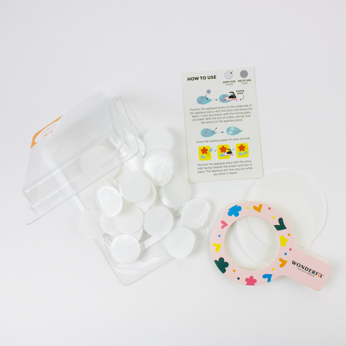 Fusible Applique Tacks WonderFil Europe