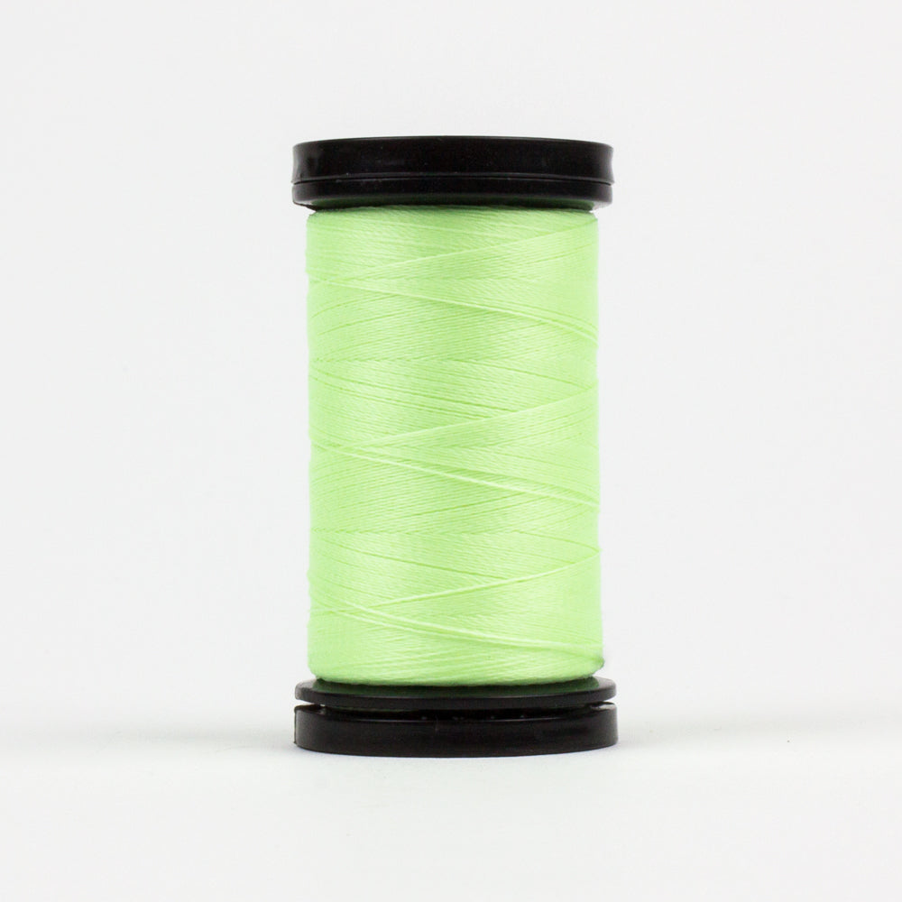AR04 - Ahrora™ 40wt Glow in the Dark Polyester Lemon Lime Thread WonderFil Online EU