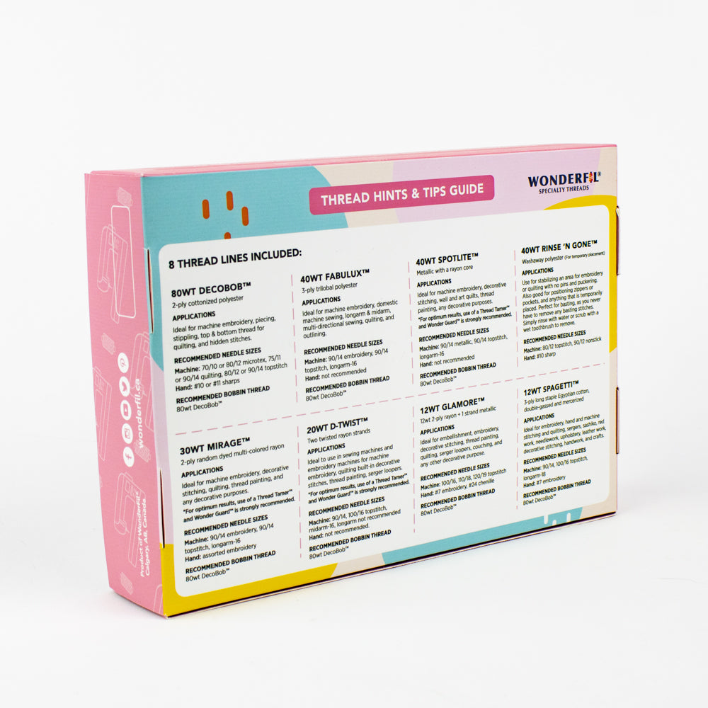 Amazing Embroidery Novelty Pack WonderFil Europe