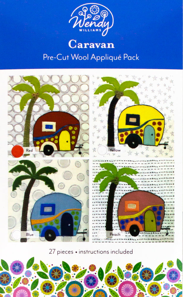 Pre-cut wool kits by Wendy Williams WonderFil
