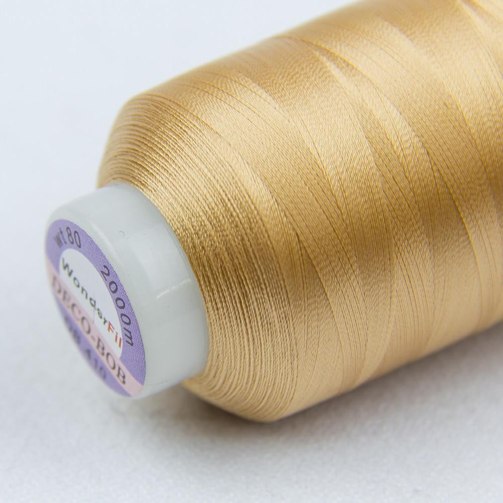 DB410 - DecoBob™ Cottonized Polyester Peach Thread WonderFil