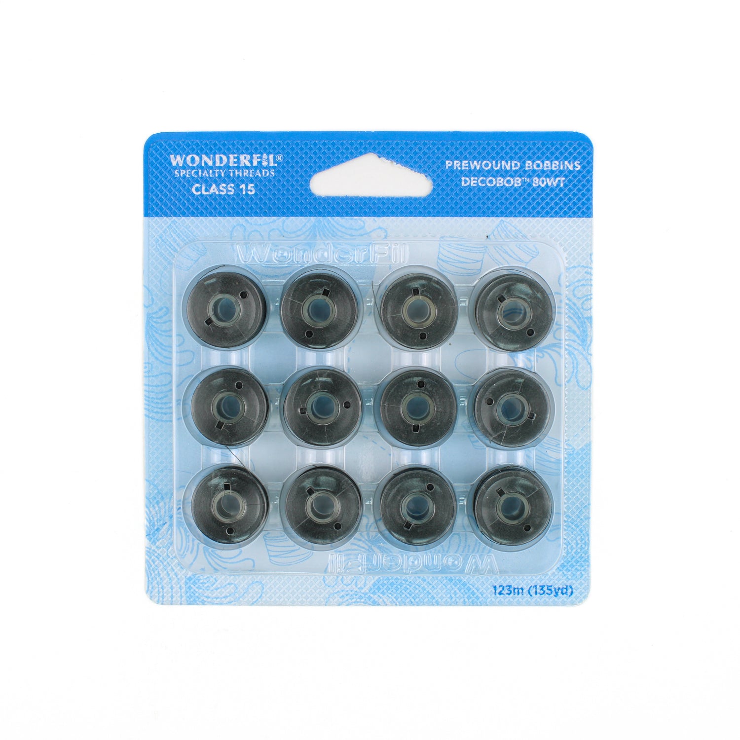DBP122 - DecoBob™  Prewound Bobbins Size M/L/Class 15 WonderFil