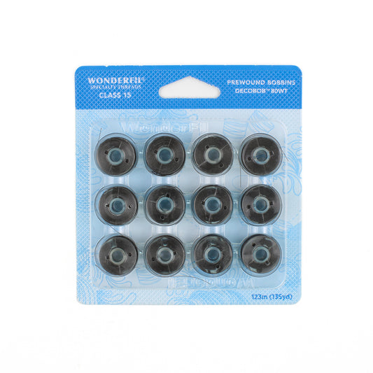 DBP168 - DecoBob™ Prewound Bobbins Size M/L/Class 15 WonderFil