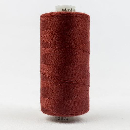 DS812 - Designer™ All purpose 40wt Polyester Free Speech Red Thread WonderFil