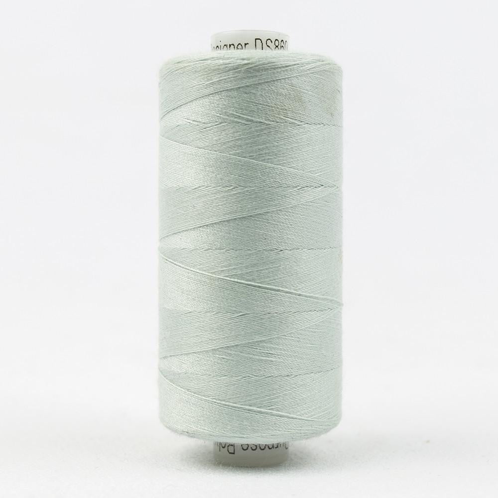 DS860 - Designer™ All purpose 40wt Polyester White Ice Thread WonderFil