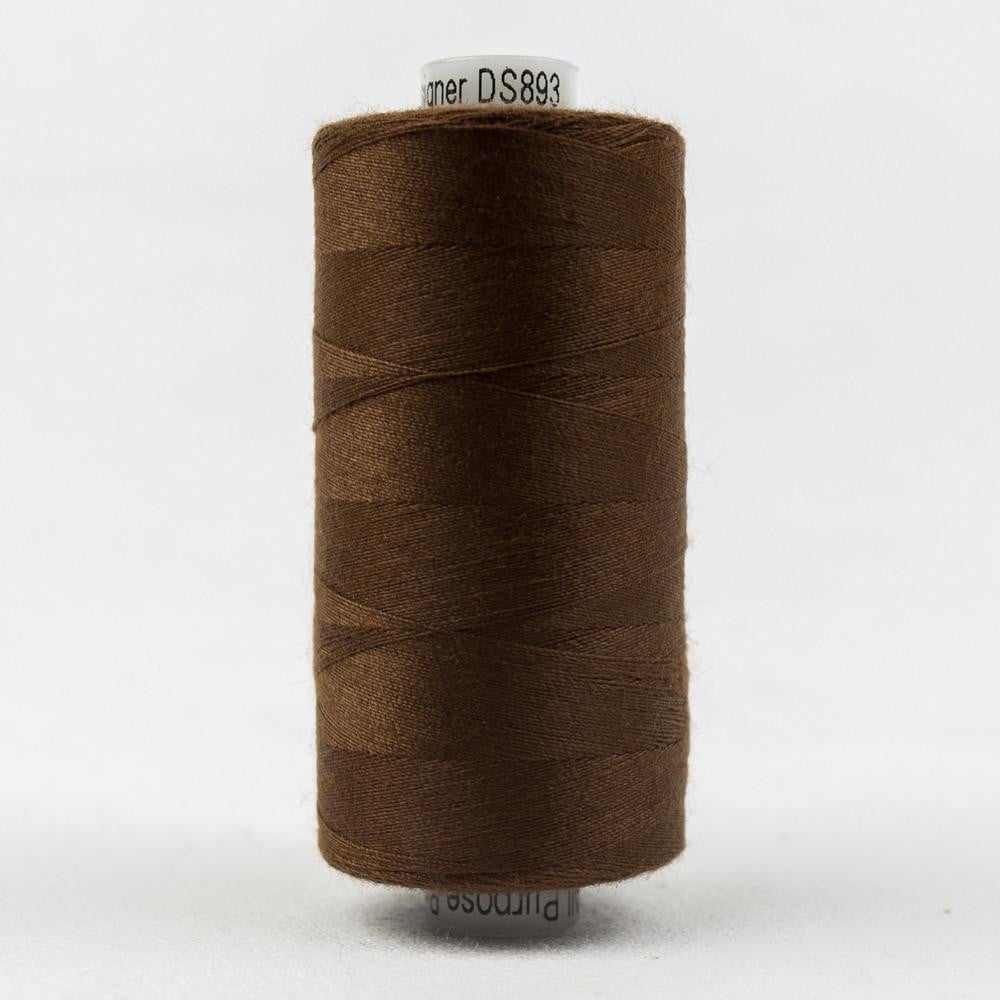 DS893 - Designer™ All purpose 40wt Polyester Saddle Brown Thread WonderFil