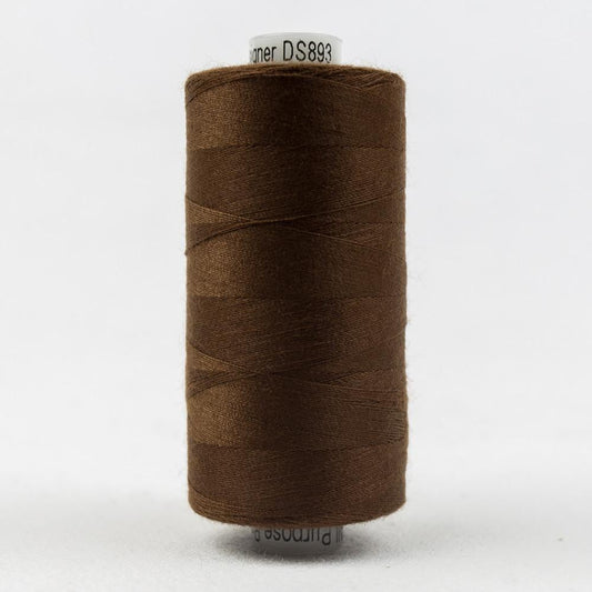 DS893 - Designer™ All purpose 40wt Polyester Saddle Brown Thread WonderFil