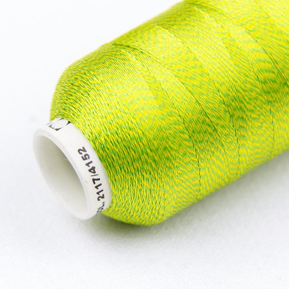 DT77 - D-Twist™ 20wt  Rayon Gold Green Thread WonderFil