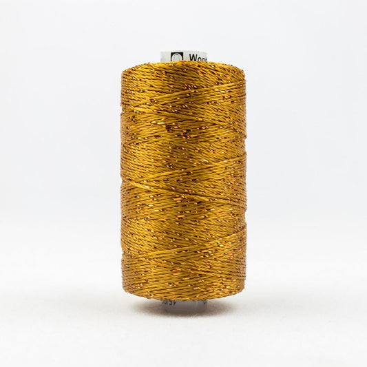 DZ328 - Dazzle™ Rayon and Metallic Golden Green Thread WonderFil