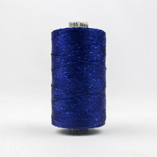 DZ50 - Dazzle™ Rayon and Metallic Dark Blue Thread WonderFil