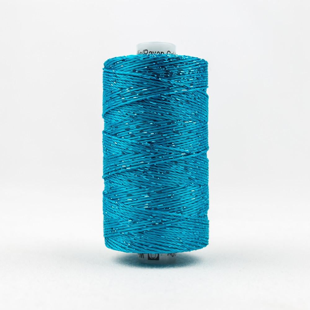 DZ538 - Dazzle™ Rayon and Metallic Dark Turquoise Thread WonderFil