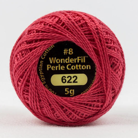 EL5G622 - Eleganza™ 8wt Egyptian Cotton Bright Lipstick Thread WonderFil