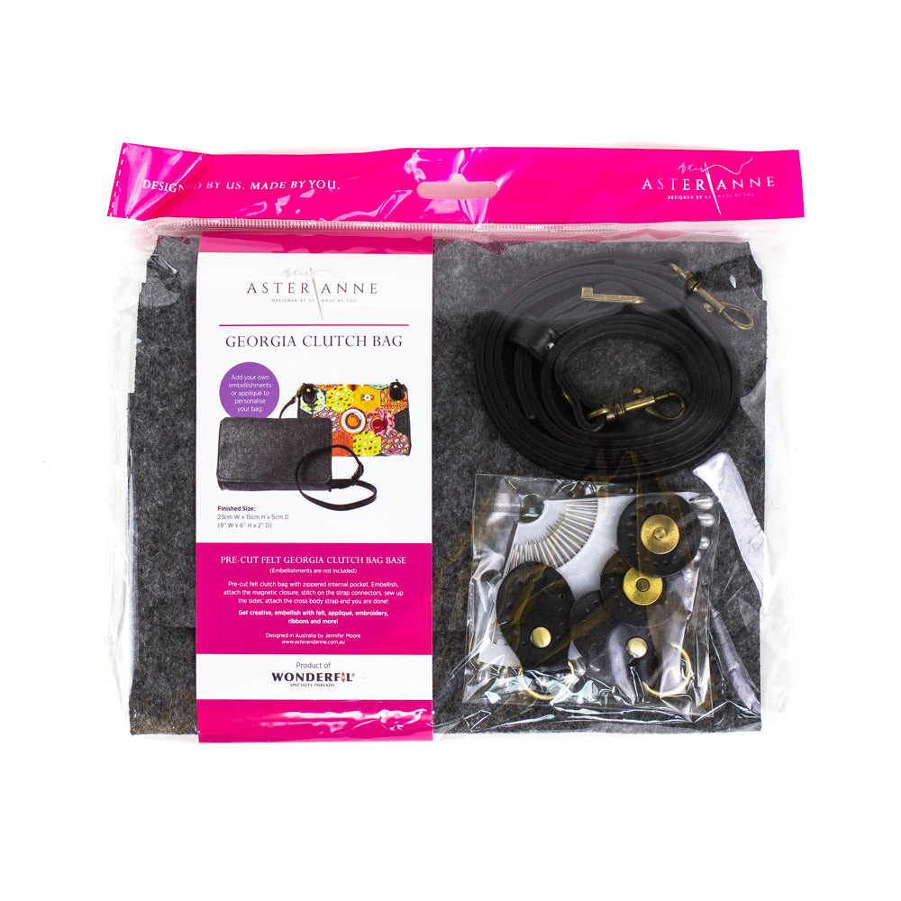 Georgia Clutch Bag Kit WonderFil Europe