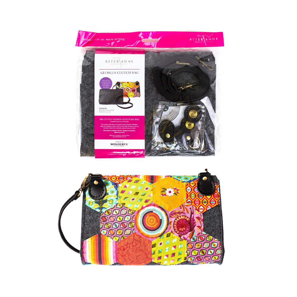 Georgia Clutch Bag Kit WonderFil Europe