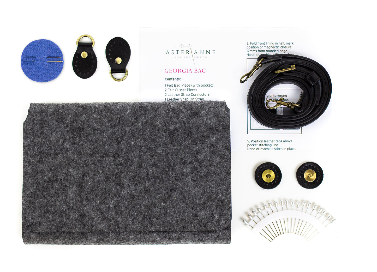 Georgia Clutch Bag Kit WonderFil Europe