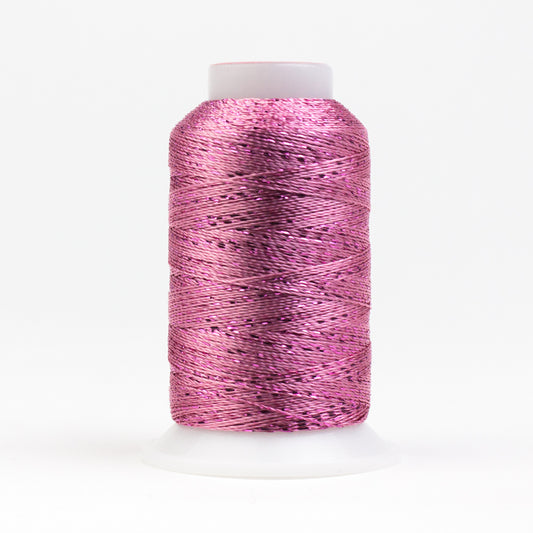 GM1201 - GlaMore™ 12wt Rayon and Metallic Baby Pink Thread WonderFil