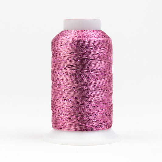 GM1201 - GlaMore™ 12wt Rayon and Metallic Baby Pink Thread WonderFil