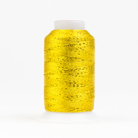 GM2118 - GlaMore™ 12wt Rayon and Metallic Sunny Yellow Thread WonderFil