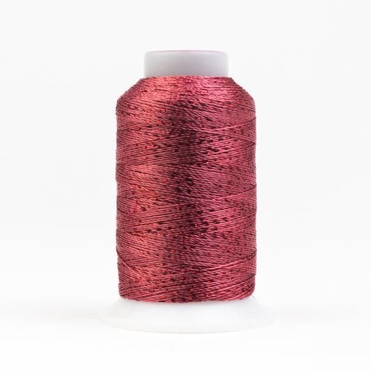 GM2514 - GlaMore™ 12wt Rayon and Metallic Coral Rose Thread WonderFil