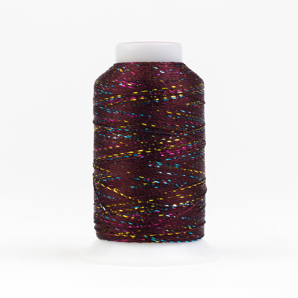 GM909 - GlaMore™ 12wt Rayon and Metallic Molasses Thread WonderFil