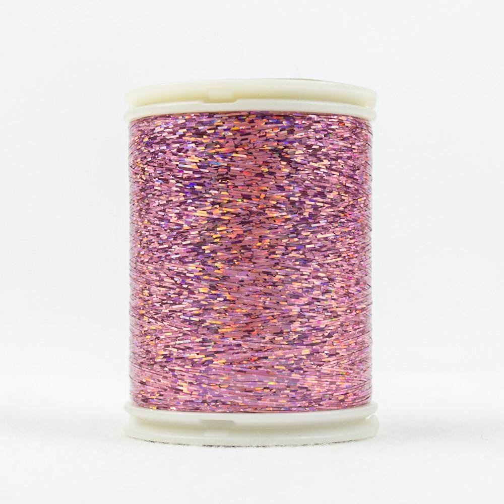 HC8153 - Hologram™ Polyester Slitted Pink Thread WonderFil