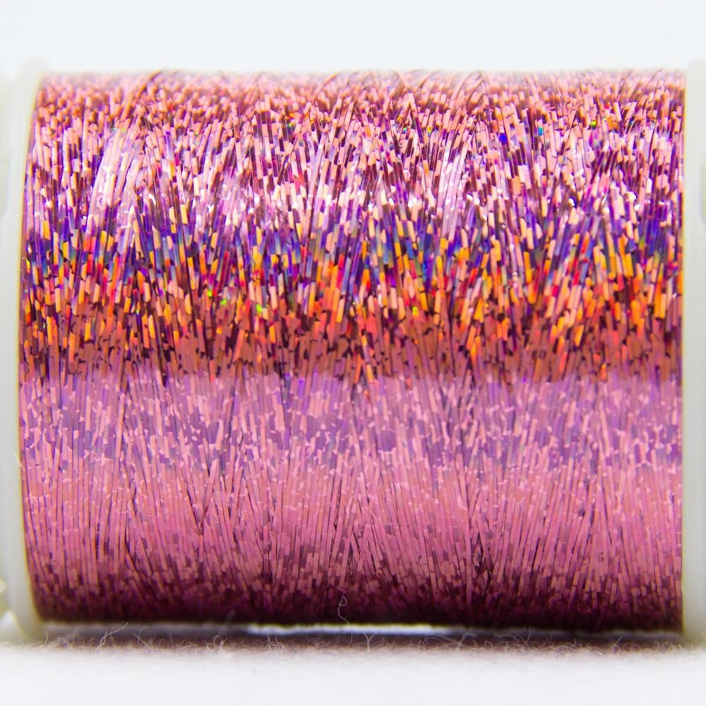HC8154 - Hologram™ Polyester Slitted Red Thread WonderFil