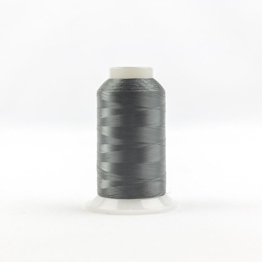 IF122 - InvisaFil™ 100wt Cottonized Polyester Dark Grey Thread WonderFil