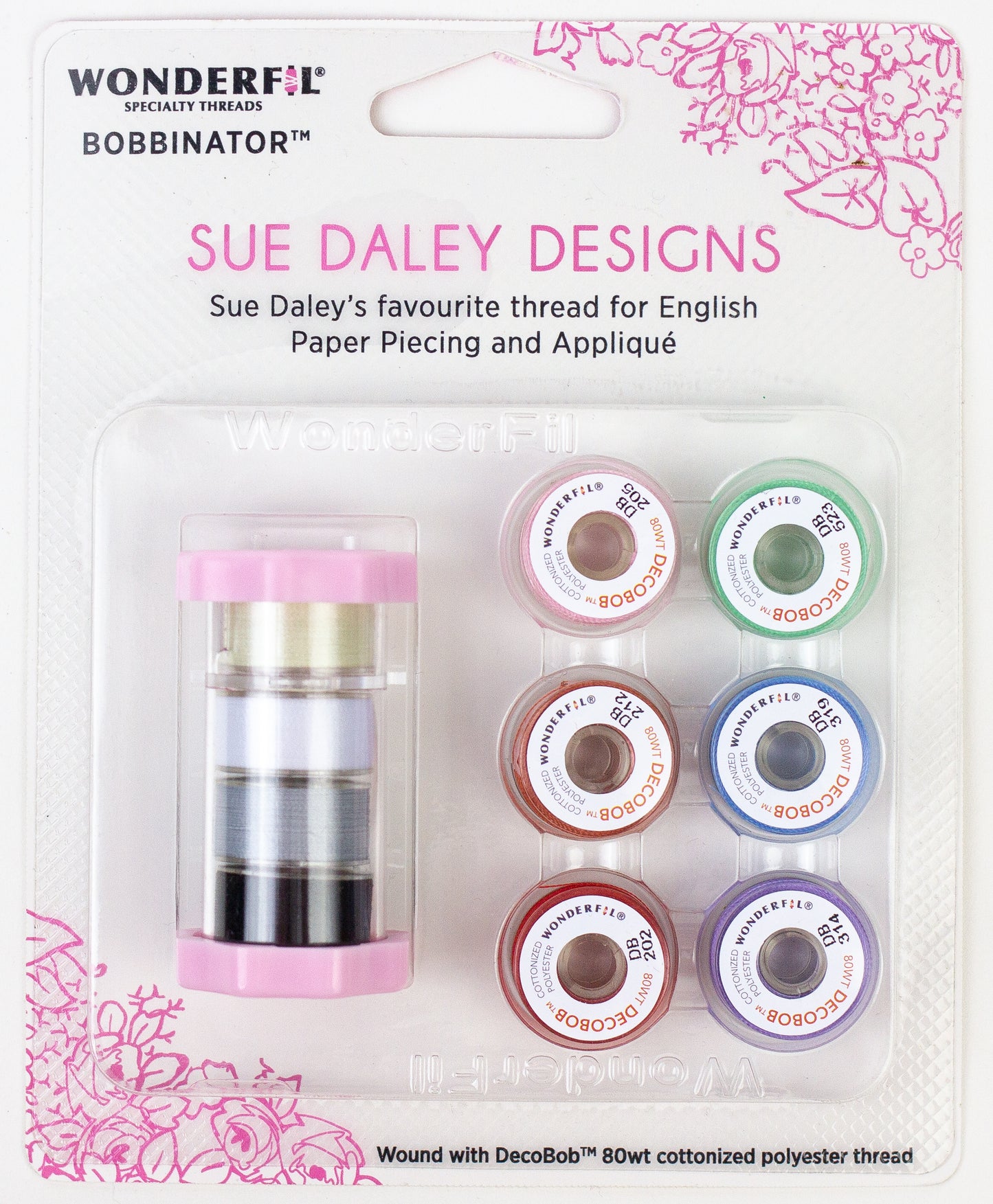 Sue Daley Bobbinator Pack WonderFil Online EU
