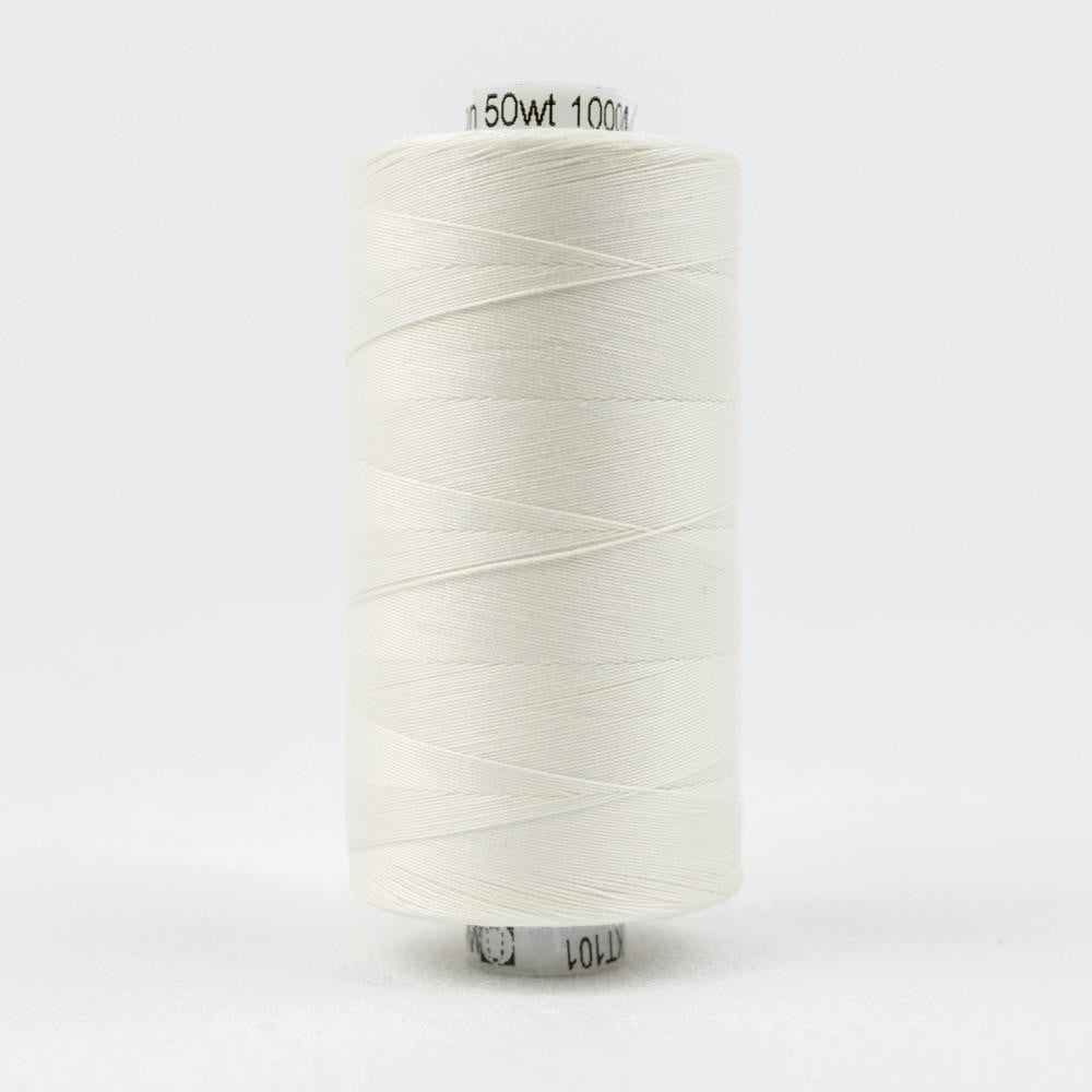 KT101 - Konfetti™ 50wt Egyptian Cotton Soft White Thread WonderFil