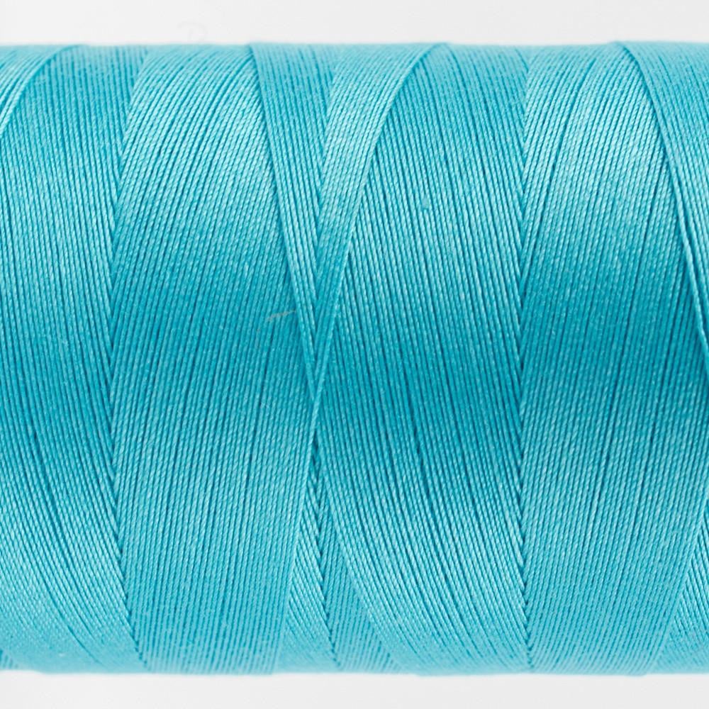 KT608 - Konfetti™ 50wt Egyptian Cotton Medium Peacock Blue Thread WonderFil
