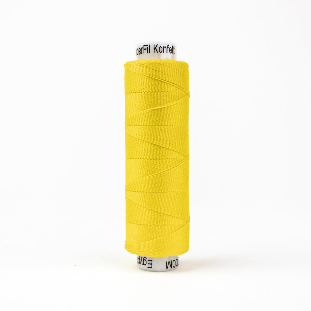 KT407 - Konfetti™ 50wt Egyptian Cotton Thread Yuzu WonderFil