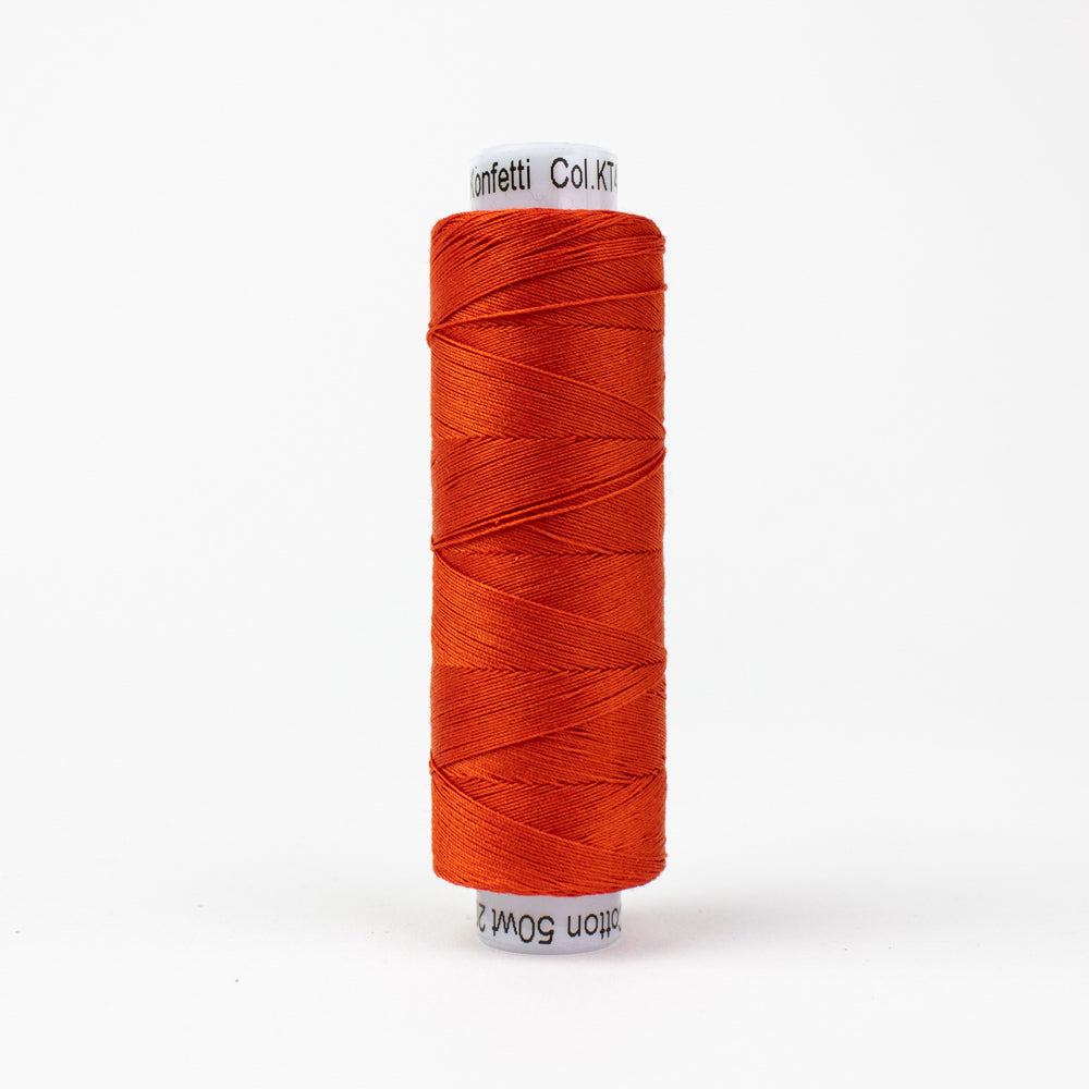 KT417 - Konfetti™ 50wt Egyptian Cotton Thread Volcano WonderFil