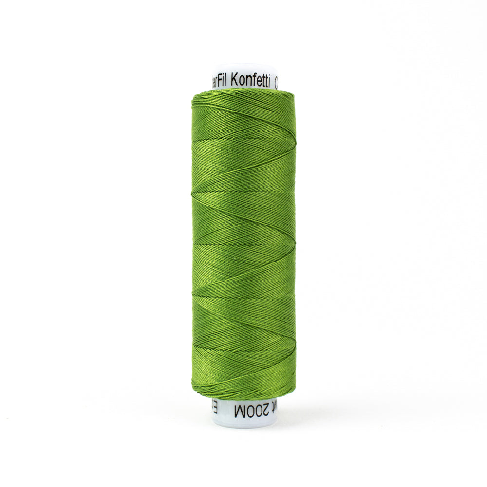 KT715 - Konfetti™ 50wt Egyptian Cotton Thread Ivy WonderFil