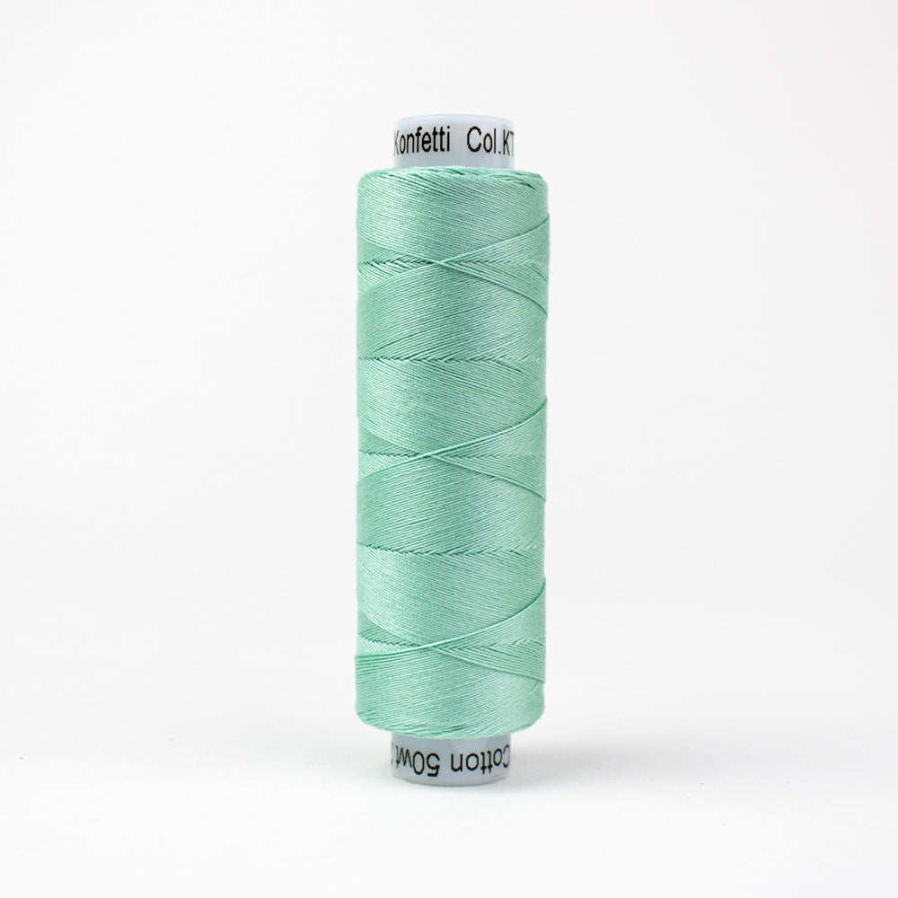 KT716 - Konfetti™ 50wt Egyptian Cotton Thread Seafoam WonderFil