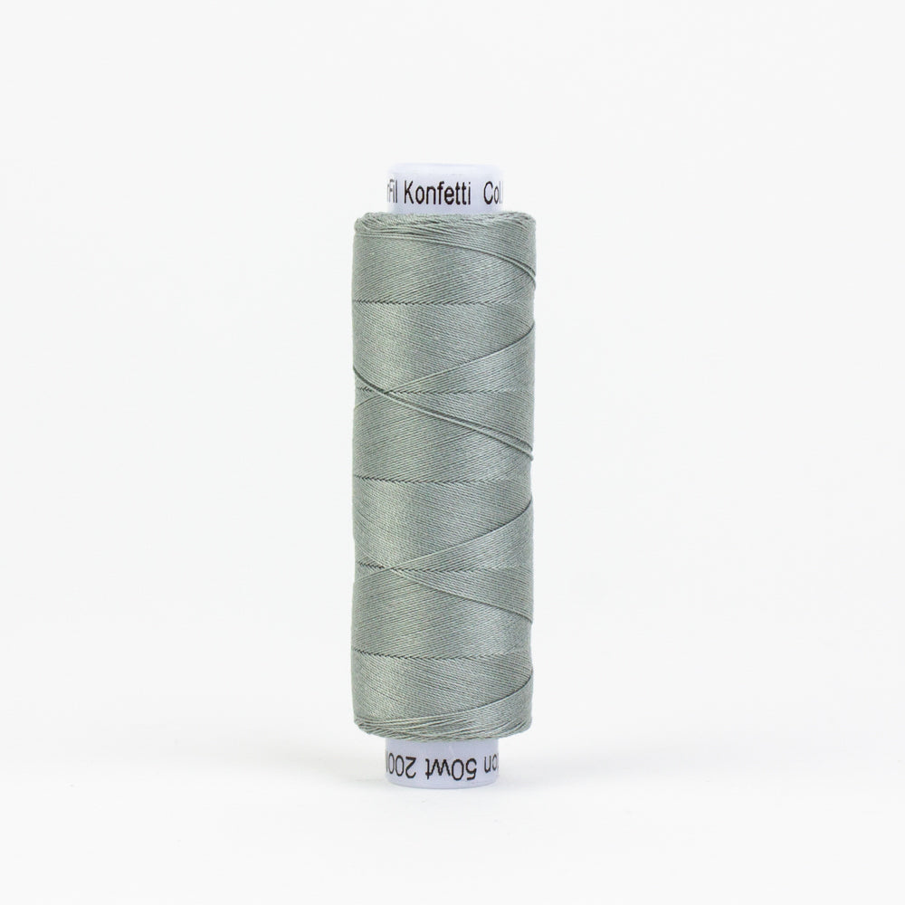 KT901 - Konfetti™ 50wt Egyptian Cotton Light Grey Thread WonderFil