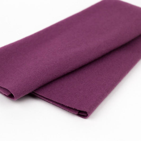 LN37 - Very Berry Merino Wool Fabric WonderFil