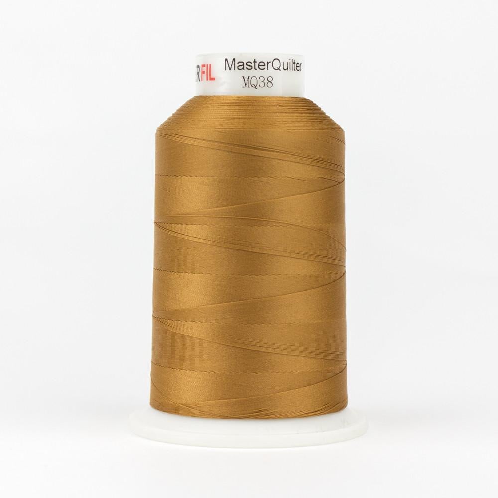 MQ38 - Master Quilter™ 40wt All Purpose Dark Orange Polyester Thread WonderFil