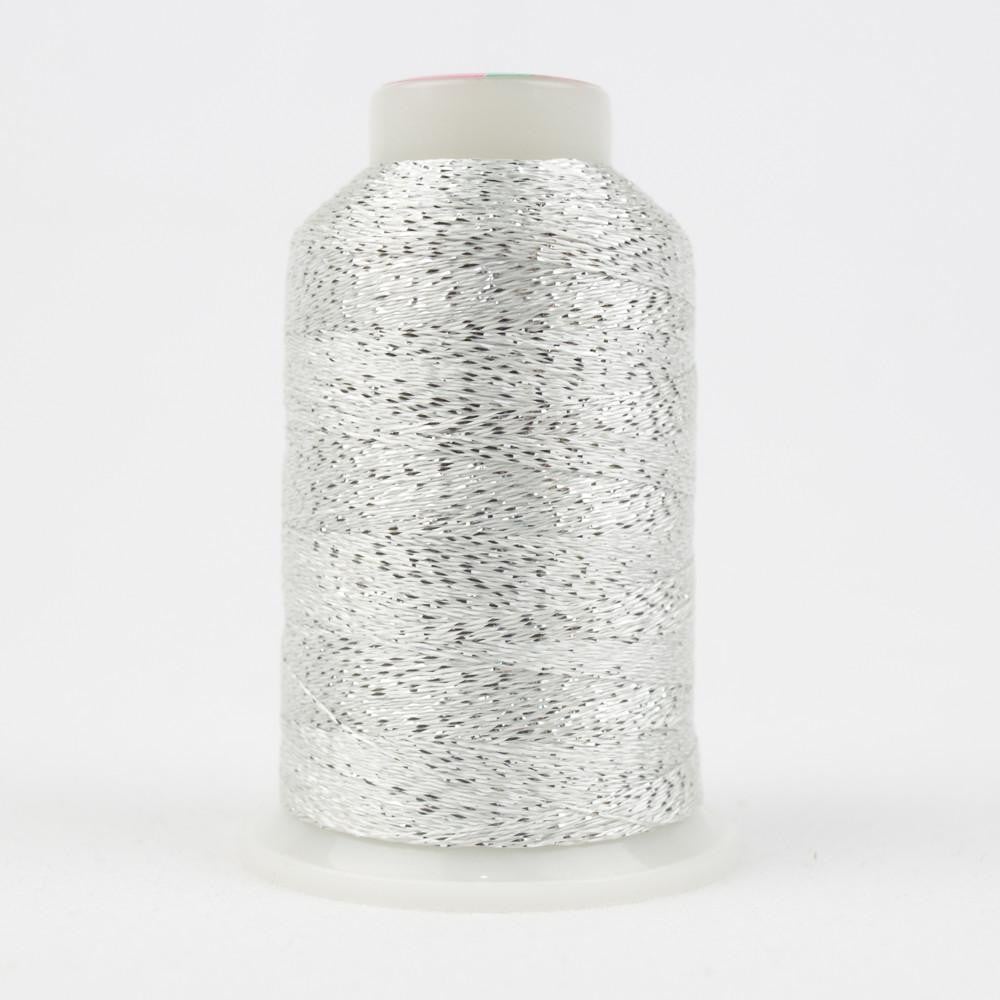 MT6150 - Spotlite™ 40wt Metallic White Silver Thread WonderFil