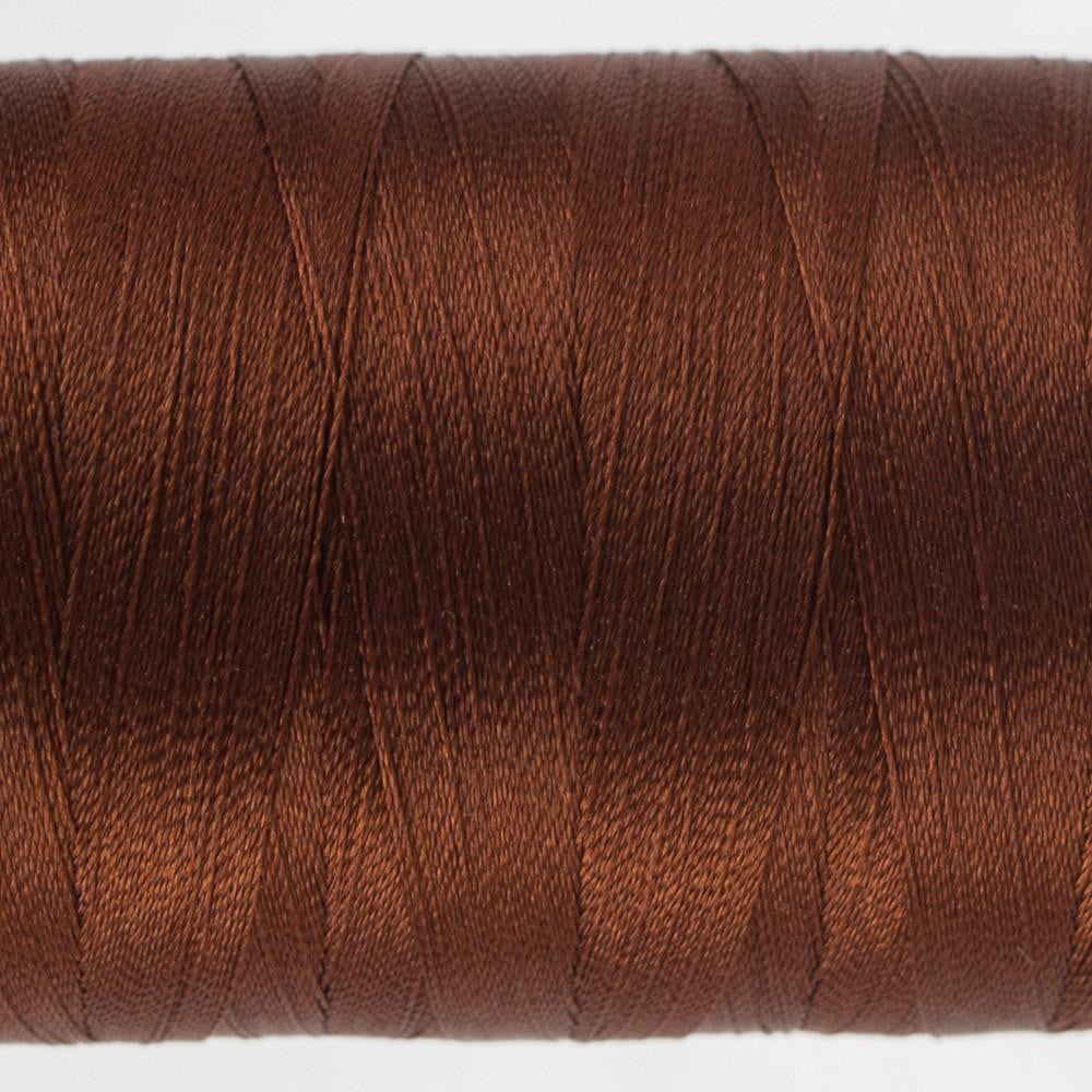 P4333 - Polyfast™ 40wt Trilobal Polyester Dark Copper Brown Thread\ WonderFil