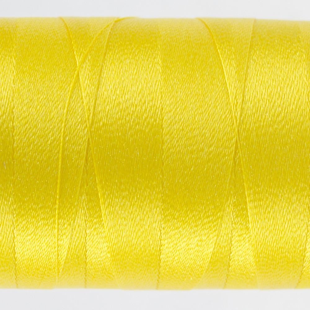 P9118 - Polyfast™ 40wt Trilobal Polyester Vibrant Yellow Thread WonderFil