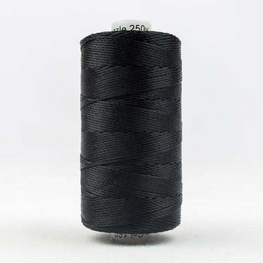 RZ160 - Razzle™ 8wt Rayon Black Multicolor Thread WonderFil