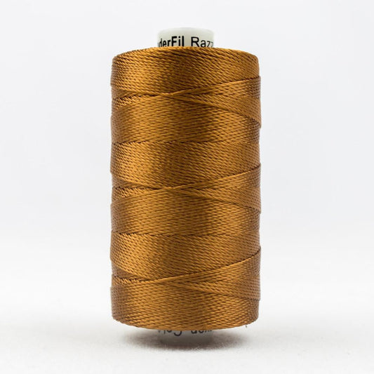 RZ330 - Razzle™ 8wt Rayon Acorn Brown Thread WonderFil